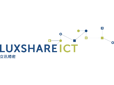A logo of LUXSHAREICT